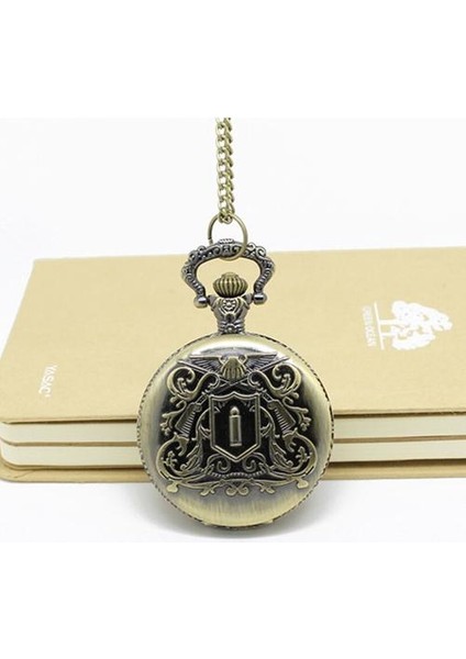 Steampunk Bullet Kuvars Cebi Retro Kolye Izle Parti Hediye Büyük Boy | Cep ve Amp;fob Saatler (Yurt Dışından)