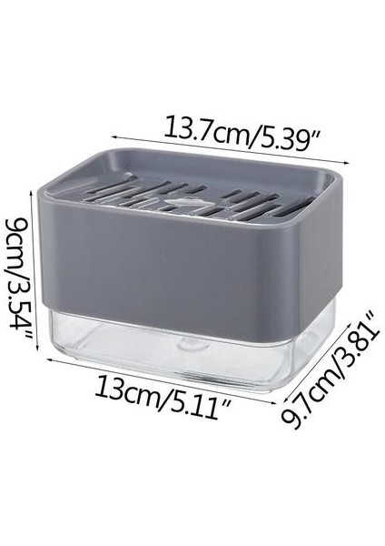 Temizlik Malzemeleri Presleme Sabun Kutusu Mutfak Push Tip Otomatik Sıvı Çıkış Kutusu Mutfak Malzemeleri Temizleme Fırça Süngerleri | Temizleme Fırçaları (Turuncu) (Yurt Dışından) modelleri