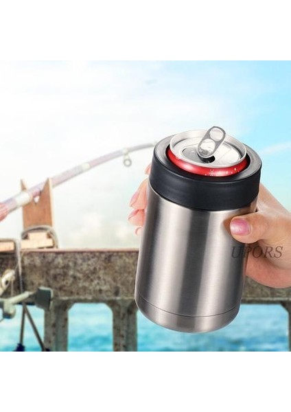 400 ml Paslanmaz Çelik Bira Şişesi Soğuk Kaleci Can / Şişe Tutucu Çift Duvar Vakum Yalıtımlı Bira Şişesi Soğutucu Bar Aksesuarları | Buz Kovaları ve Amp;maşa (Yurt Dışından) fiyatları