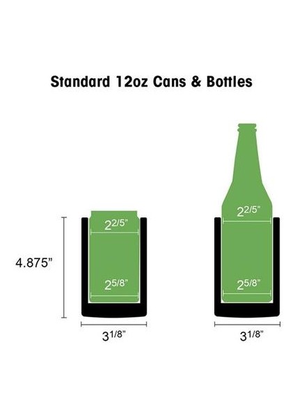 400 ml Paslanmaz Çelik Bira Şişesi Soğuk Kaleci Can / Şişe Tutucu Çift Duvar Vakum Yalıtımlı Bira Şişesi Soğutucu Bar Aksesuarları | Buz Kovaları ve Amp;maşa (Yurt Dışından) fırsatları