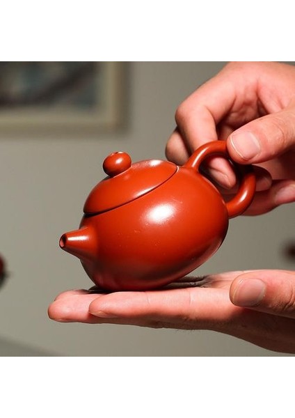 160CC Yixing Mor Kil Çaydanlık Küçük Kapasiteli Kettle Kung Fu Zisha Tet Seti Puer Teaware | Çaydanlıklar (Yurt Dışından)
