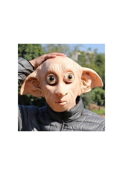 Cosplay Dobby Elfin Lateks Maske Hayvan Stili Cadılar Bayramı Karnaval Kostüm Başlık Sahne (Yurt Dışından)