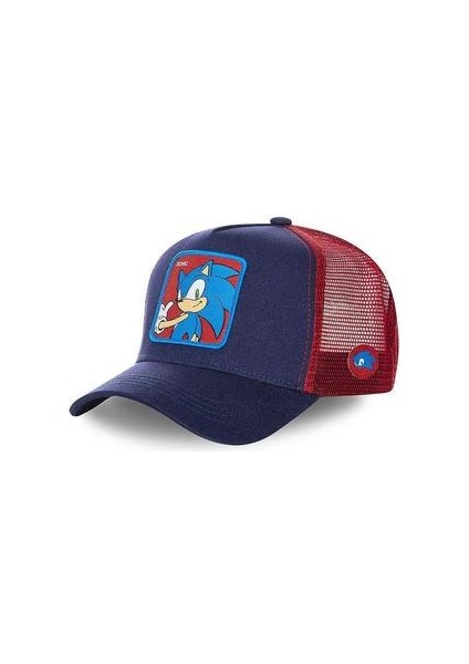 Yeni Anime Snapback Cap - Pamuk Beyzbol Hip Hop Hat Kadınları (Knuckles Red) (Yurt Dışından)