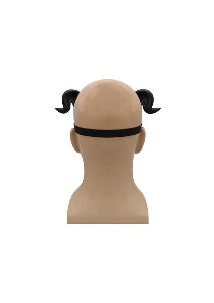 Cadılar Bayramı Karnaval Lateks Boynuz Şeytan Maskesi Köpük Yarım Yüz Hood Parti Cosplay Sahne (Yurt Dışından)