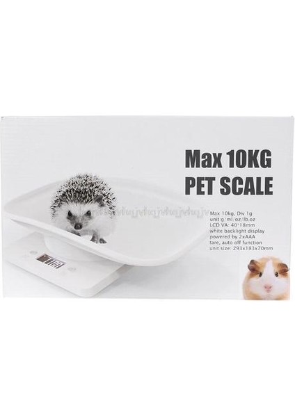 1g 10 kg Pet Köpek Kedi Hayvan Ölçeği Dijital Bebek Bebek Ağırlık Ölçeği (Kg / Oz / Lb) | Tartım Ölçekleri (Yurt Dışından) fiyatları