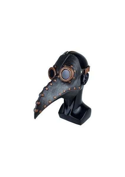 Veba Doktor Karga Maskesi Steampunk Uzun Burun Kuş Gaga Maskesi (Yurt Dışından)