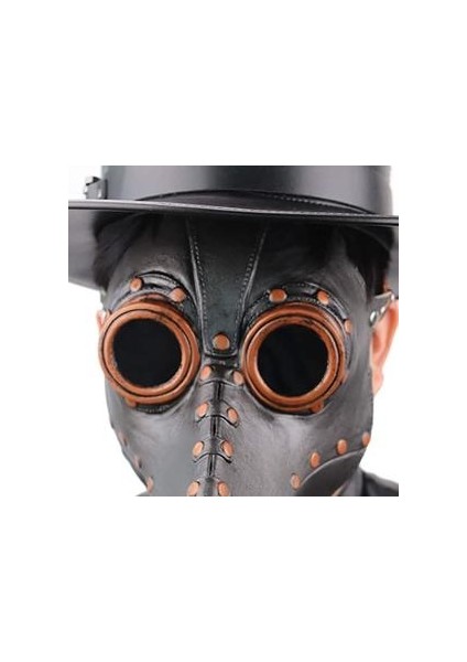 Veba Doktor Karga Maskesi Steampunk Uzun Burun Kuş Gaga Maskesi (Yurt Dışından)