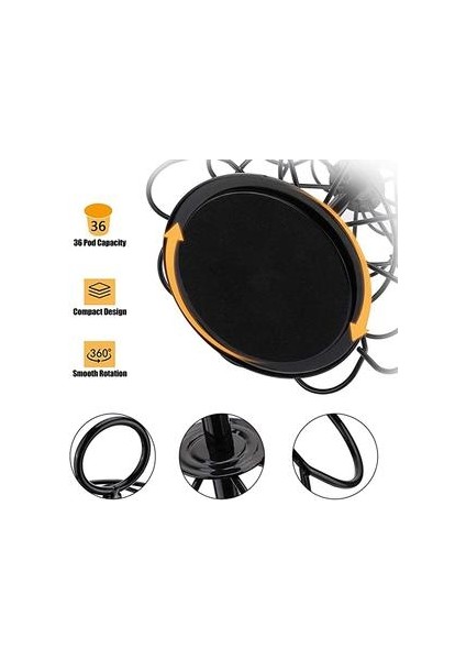 Kahve Pod Tutucu Depolama Çekme Kahve Kapsülleri Organizatör Dolce Gusto / K Capsüller Için Kapsül Kahve Kapsülleri Depolama Raf | (Yurt Dışından)