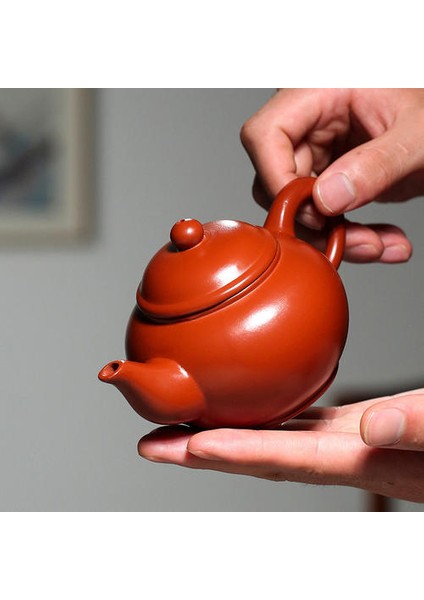 Mor Kil Çaydanlık Çince Su Isıtıcısı Kung Fu Zisha Tet Set Puer Teaware | Çaydanlıklar (Yurt Dışından)