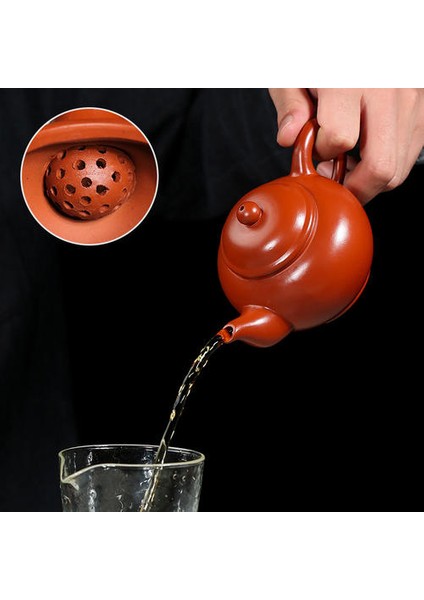 Mor Kil Çaydanlık Çince Su Isıtıcısı Kung Fu Zisha Tet Set Puer Teaware | Çaydanlıklar (Yurt Dışından)