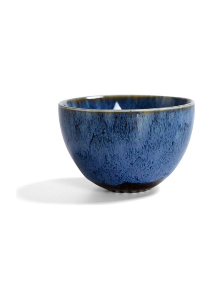 Seramik Fırın Çay Bardağı Değişim Porselen Kupa Teacup Ev Kungfu Çay Kase Tek Fincan Tianmu Jianzhan Kung Fu Teaware Ev Dekor | Teacups (Mavi) (Yurt Dışından)