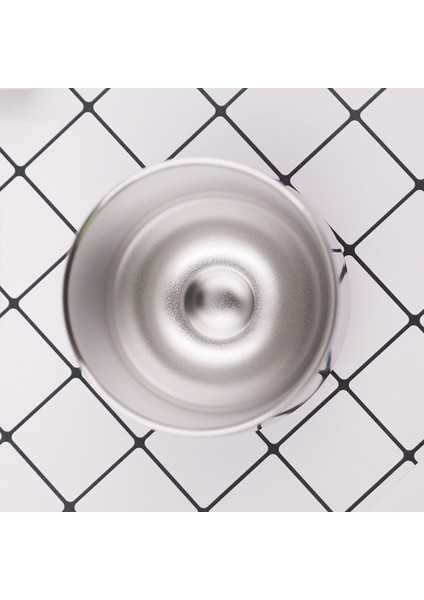 Özel Bardak Tumbler Yumurta Kabuk Su Şişesi Çift Katmanlı Paslanmaz Çelik Yalıtımlı Kupası Termos Kupa Termal Kahve Kupası | Vakum Şişeleri ve Amp;termoslar (Beyaz) (Yurt Dışından)