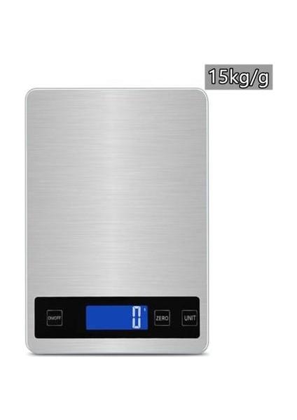 15KG / 1g Dijital Elektronik Ölçekli Şarj Edilebilir Gıda Ölçeği Paslanmaz Çelik Takı Cep Tartı Terazi Mutfak Ölçüm Araçları | Mutfak Terazi (Yurt Dışından)