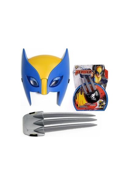 Çocuk Wolverine Cosplay Kostüm X-Erkekler Maske Animasyon Parti Sahne (Yurt Dışından)