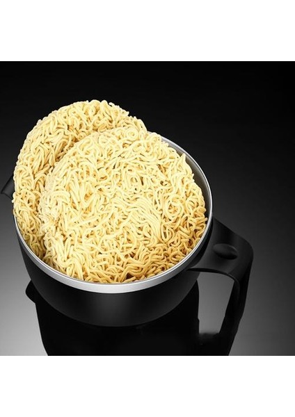 Yuvarlak Anlık Erişte Kase Kapaklı ve Kolları Paslanmaz Çelik Büyük Kapasiteli Mutfak Noodle Kase ile Kapak Erişte Pirinç | Kaseler (Yurt Dışından)
