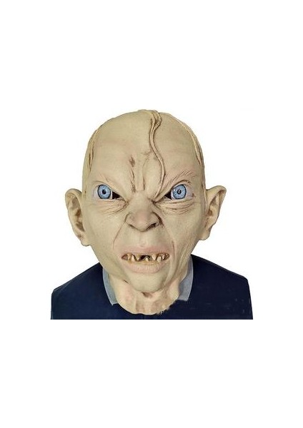 Yüzüklerin Efendisi Maske Gollum Korku Maskesi Başlık Lateks Şeytan Cosplay Sahne (Yurt Dışından)