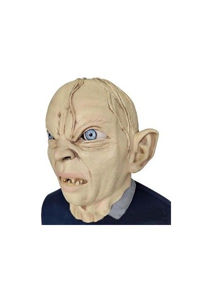 Yüzüklerin Efendisi Maske Gollum Korku Maskesi Başlık Lateks Şeytan Cosplay Sahne (Yurt Dışından)