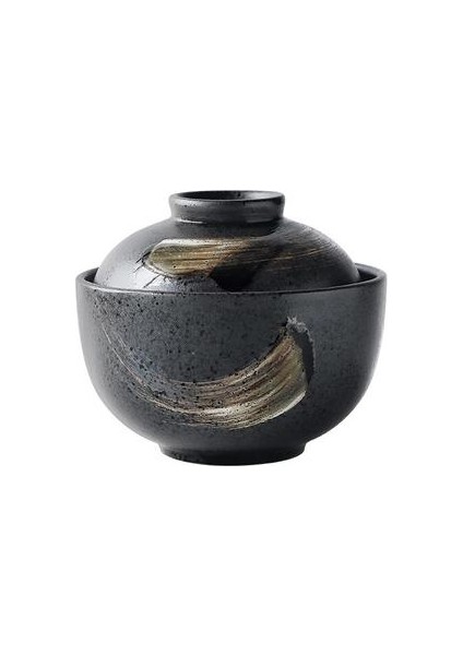 320ML Seramik Kase Siyah Buğulanmış Yumurta Kase Yaratıcı Meyve Salatası Şehriye Kase Çay Bardağı Yemekleri Dim Sum Tatlı Snack Bowl | Kaseler (Yurt Dışından)