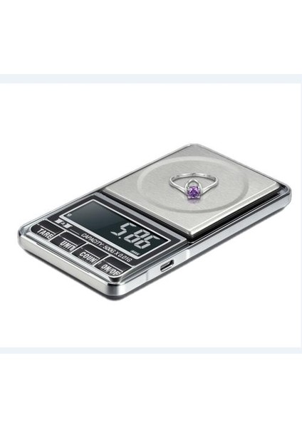 0.01G Hassas LCD Dijital Takı Ölçekler USB Powered Lab Gram Tıbbi Sayısı Ağırlık Dengesi Elektronik Cep Ölçeği 600G | Tartım Ölçekleri (Yurt Dışından)