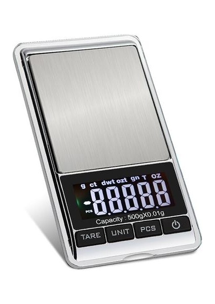Mini Takı Cep Terazi Yüksek Hassasiyetli Altın Pırlanta Doğru Ağırlık Dengesi Dijital Elektronik Teraziler (Yurt Dışından)