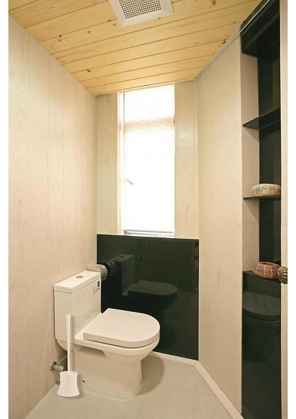 Tuvalet Fırçası Güçlü Kıllar Iyi Sapları Hideaway Kompakt Uzun Fırça (Yurt Dışından)