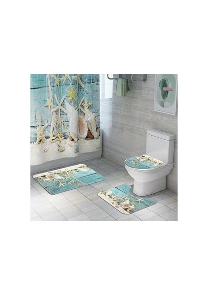 3 Adet / Takım Banyo Paspasları Kaymaz Kaide Halı Tuvalet Kapağı Kapak Ev Banyo Dekor (Yurt Dışından) modelleri