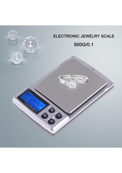 Elektronik Denge Denilen Dijital Mini Takı 1000G * 0.1g | Tartı Ölçekler (Yurt Dışından)