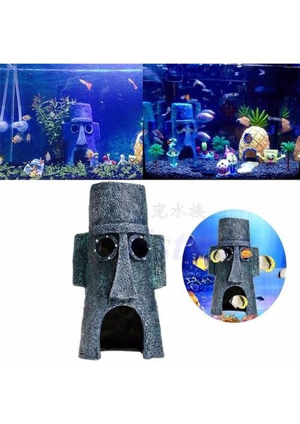 Akvaryum Süslemeleri El Sanatları Akvaryum Peyzaj Dekorasyon Ev Sucul Hayvanlar Ev Balık Tankı Süs | Balık Tankı Süsler | Tank Ornamtahkisi Dekorasyonu (Yurt Dışından) modelleri