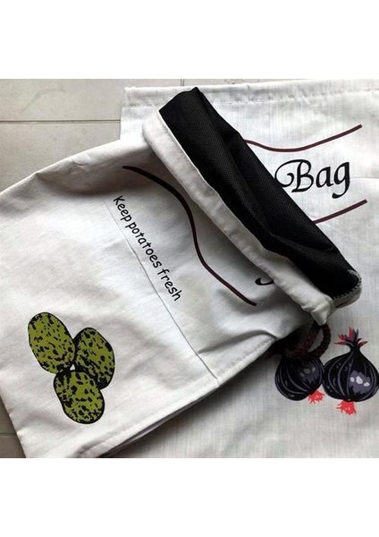 2 Adet Mutfak Sebze Saklama Torbaları Soğan Patates Depolama Ipli Çanta Mutfak Sarımsak Zencefil Meyve Sebze Çantalar | Çanta ve Amp;sepet (Yurt Dışından) modelleri