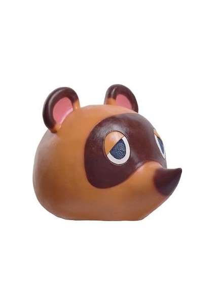 Tom Nook Rakun Maskesi Hayvan Geçiş Lateks Headgear Cadılar Bayramı Cosplay Ball Sahne (Yurt Dışından)