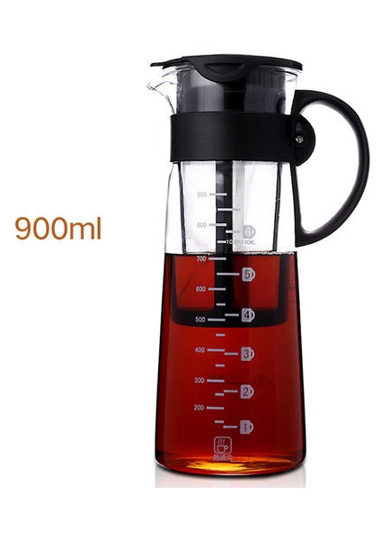 Taşınabilir Sıcak / Soğuk Brew Çift Kullanım Filtresi Kahve & Amp; Çay Potu Espresso Buz Damla Makinesi Cam Percolators Mutfak Aksesuarları Barista Aracı (Yurt Dışından)