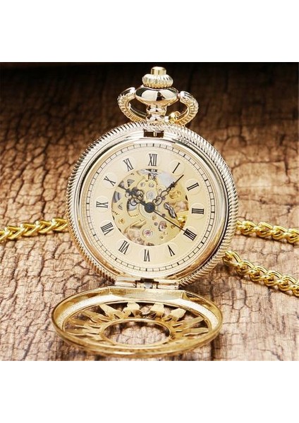 Mekanik El Sarma Cebi Erkek Kolye Saat Exquisite Antika Timepiece Hediyeler | Cep ve Amp;fob Saatler (Yurt Dışından) modelleri
