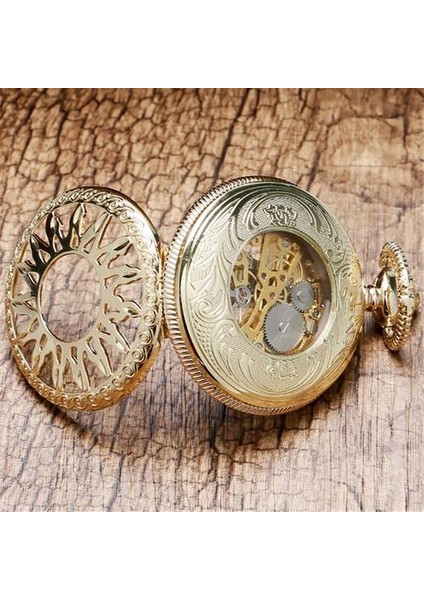 Mekanik El Sarma Cebi Erkek Kolye Saat Exquisite Antika Timepiece Hediyeler | Cep ve Amp;fob Saatler (Yurt Dışından) fırsatları