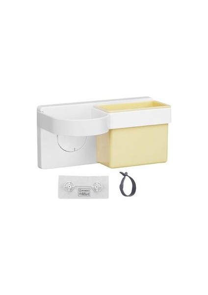 Kablo Bağlama Kendinden Yapışkanlı Saç Kurutma Makinesi Tutucu Aksesuarları Banyo Koruyucu Ev Dekor Anti Scratch Kolay Kurulum Duvara Monte | Banyo Rafları (Yurt Dışından)