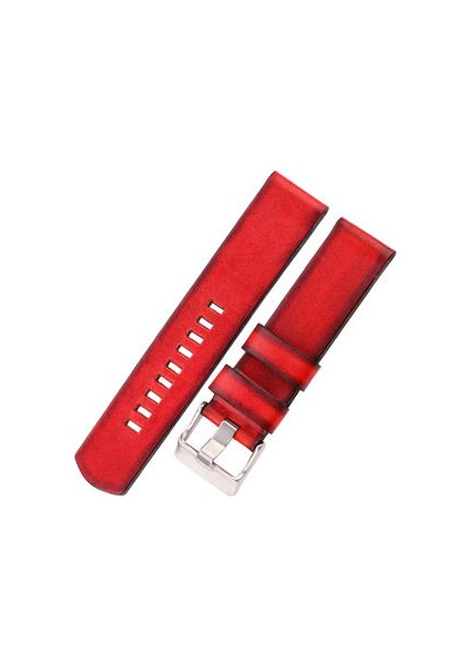 18 * 16MM Çift Taraflı Hakiki Deri Watch Band Askı Kadın Erkek Dana Watchband Kemer Kırmızı Bilezik | Watch Bands (Yurt Dışından) modelleri