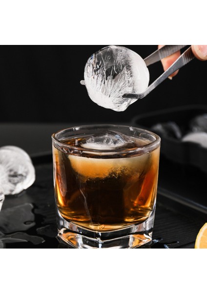 Yuvarlak Buz Küp Top Kalıpları Maker Tepsi Silikon Bar Viski Kokteyl Huni Küre Buz Kalıp Küp Makinesi Jöle Kalıp Seti Kokteyl | Dondurma Makineleri (Mavi) (Yurt Dışından) fırsatları
