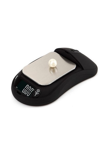 200G / 0.01G Taşınabilir Mini LCD Dijital Ölçekli Takı Cep Dengesi Ağırlık Gram Fare Şekli Cep Ölçeği (Yurt Dışından)