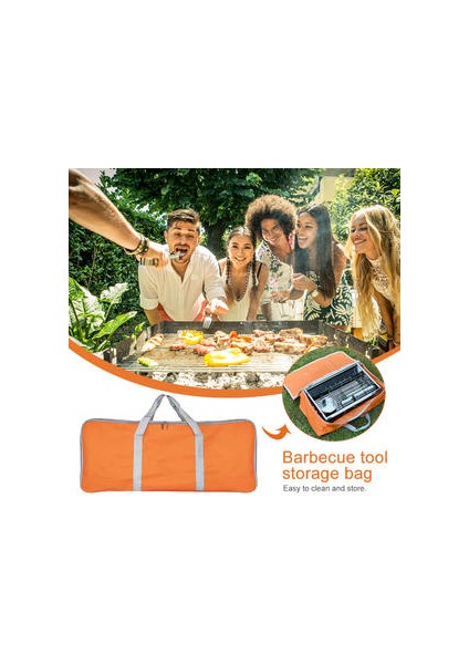 Saklama Çantası Koruyucu Barbekü Taşınabilir Piknik Seyahat Dayanıklı Oxford Bez Barbekü Izgara Aksesuarları Kamp Açık Su Geçirmez | Piknik Çantaları (Yurt Dışından) modelleri
