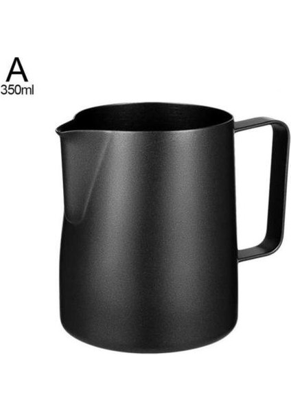 Teflon Garland Kupası / Silindir Paslanmaz Çelik Süt Tankı Süt Köpük Kupası Yapışmaz Tip (Yurt Dışından)