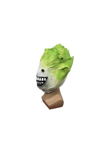 Oyunu Lahana Başlık Maskesi Masquerade Yeşil Sebze Cadılar Bayramı Partisi Cosplay Sahne (Yurt Dışından)
