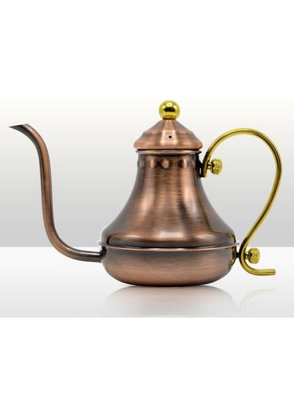 420 ml Kraliyet Bronz Kahve Damla Pot Kolu Filtre Cezve Kahve Percolatörler Paslanmaz Çelik Cezve Uzun Yere Oretek | Kahve Tencere (Yurt Dışından)