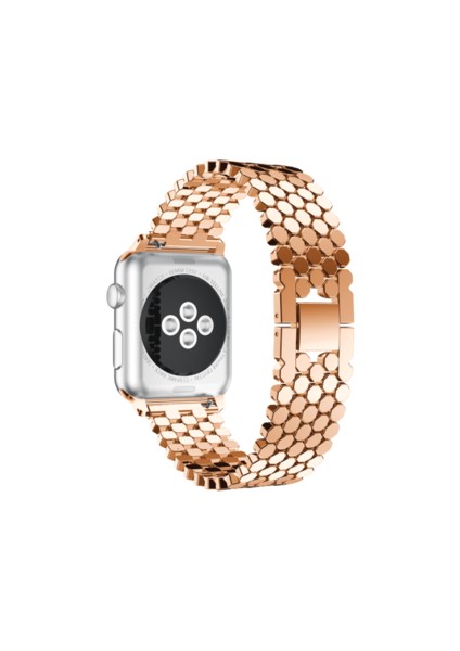Shrap Apple Watch Band Paslanmaz Çelik Watch Band Bilezik Iwatch Serisi | Bantları Izle (Yurt Dışından)