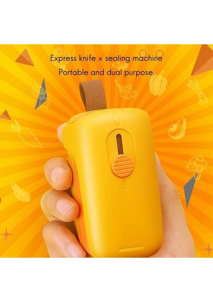 1 Adet Torba Mühürleyen Mini, 2 In1 El Çantası Isı Vakum Mühürleyen, Plastik Torbalar Için Isı Mühürleyen Isı Sızdırmazlık Snack Çerezler Taze | Vakum Gıda Mühürleyenler (Yurt Dışından) modelleri