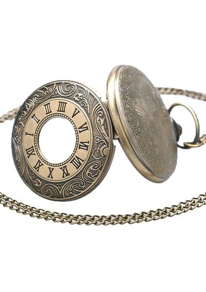 Steampunk Charm Hunter Durumda Roma Numarası Beyaz Dail Kuvars Şair Izle Kolye Erkek Izle Parti Hediyesi | Cep ve Amp;fob Saatler (Yurt Dışından)