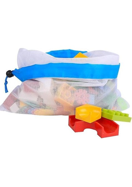 12 Paketler Meyve Örgü Alışveriş Çantası, Örgü Saklama Çantası, Polyester Örgü Ipli Cepler (Yurt Dışından) fırsatları