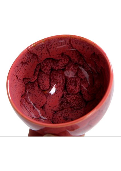 Seramik Fırın Çay Kupası Değişim Porselen Kupa Teacup Ev Kungfu Çay Kase Tek Fincan Tianmu Jianzhan Kung Fu Teaware Ev Dekor | Teacups (Pembe) (Yurt Dışından) fiyatları