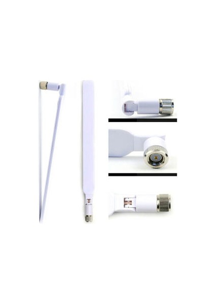 Huawei B310 B593 Kablosuz Ağ Geçidi Için 4g Lte Harici Anten Sma Connector (Yurt Dışından)