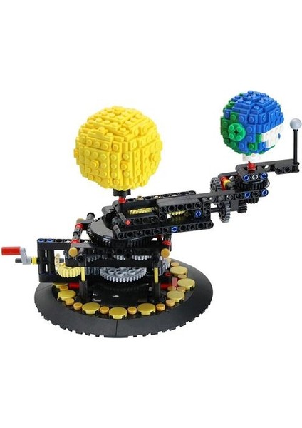 Dünya Ay Güneş Modeli Eğitim Yapım Oyuncaklar Dünya Dıy Astronomi Bilim Yapı Taşları Tuğla Montaj Oyuncaklar Çocuklar Için | Bloklar (Yurt Dışından)