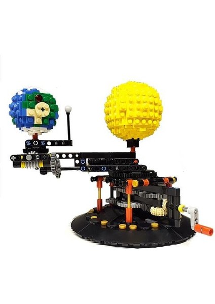 Dünya Ay Güneş Modeli Eğitim Yapım Oyuncaklar Dünya Dıy Astronomi Bilim Yapı Taşları Tuğla Montaj Oyuncaklar Çocuklar Için | Bloklar (Yurt Dışından) modelleri