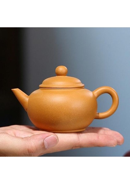 Mor Kil Demlik Ham Cevheri Bölümü Çamur Ev Çay Potu Top Delik Filtrasyon Zisha Su Isıtıcısı El Yapımı Çay Seti | Çaydanlıklar (Yurt Dışından) fiyatları